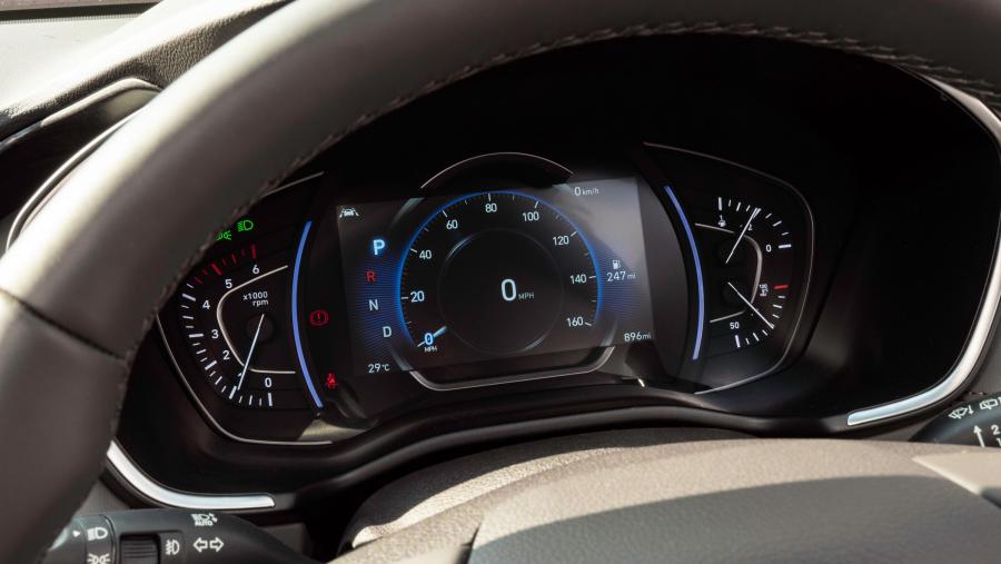 Панель приборов Hyundai Santa Fe (TM) 2018 года  (UK) (фото 18 из 40)